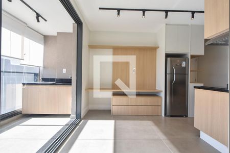 Sala de apartamento para alugar com 1 quarto, 31m² em Campo Belo, São Paulo