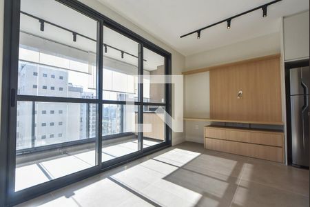 Sala de apartamento para alugar com 1 quarto, 31m² em Campo Belo, São Paulo
