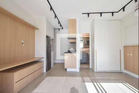 Sala de apartamento para alugar com 1 quarto, 31m² em Campo Belo, São Paulo