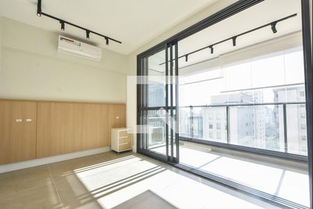 Sala de apartamento para alugar com 1 quarto, 31m² em Campo Belo, São Paulo