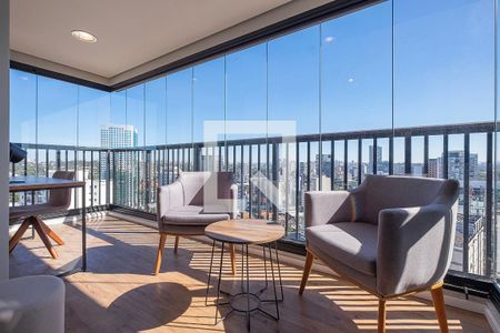 Apartamento à venda com 49m², 1 quarto e 1 vaga Apartamento à venda com 49m², 1 quarto e 1 vagaVaranda