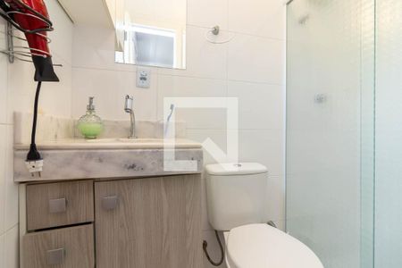 Casa de condomínio à venda com 62m², 2 quartos e 1 vagaBanheiro da Suíte 1