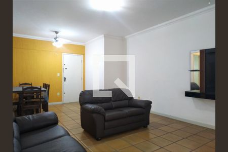 Sala de apartamento para alugar com 3 quartos, 130m² em Balneário Cidade Atlântica, Guarujá