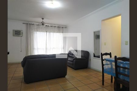 Sala de apartamento para alugar com 3 quartos, 130m² em Balneário Cidade Atlântica, Guarujá