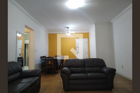 Sala de apartamento para alugar com 3 quartos, 130m² em Balneário Cidade Atlântica, Guarujá