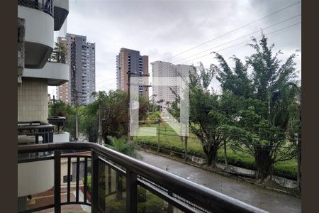 Varanda da Sala de apartamento para alugar com 3 quartos, 130m² em Balneário Cidade Atlântica, Guarujá
