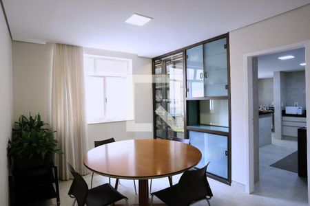 Sala de Jantar de apartamento para alugar com 3 quartos, 150m² em Lourdes, Belo Horizonte
