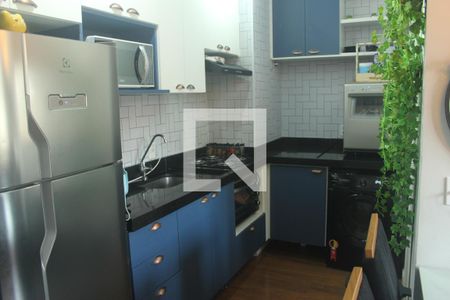 Cozinha de apartamento à venda com 2 quartos, 34m² em Jurubatuba, São Paulo
