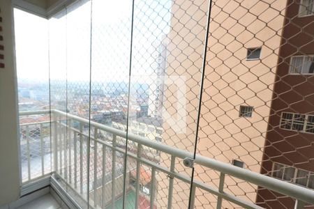 Vista da Sala de apartamento para alugar com 2 quartos, 56m² em Vila Antonieta, São Paulo