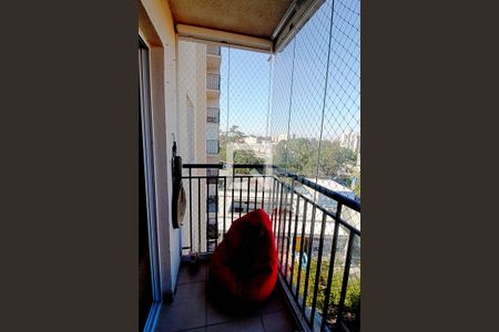Varanda da Sala de apartamento à venda com 2 quartos, 53m² em Jardim Parque Morumbi, São Paulo