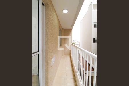 Varanda da Sala de apartamento para alugar com 1 quarto, 29m² em Parque Vitória, São Paulo