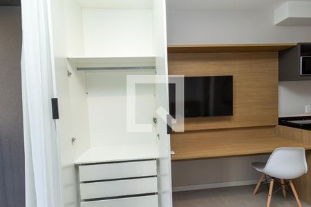 Sala/Cozinha de kitnet/studio à venda com 1 quarto, 24m² em Jardim Paulistano, São Paulo