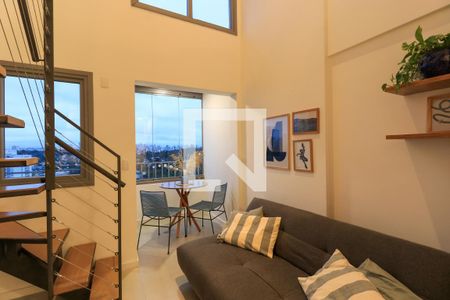 Sala de apartamento à venda com 1 quarto, 29m² em Jardim das Acacias, São Paulo