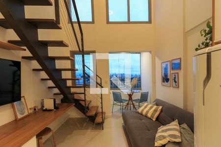 Sala de apartamento à venda com 1 quarto, 29m² em Jardim das Acacias, São Paulo