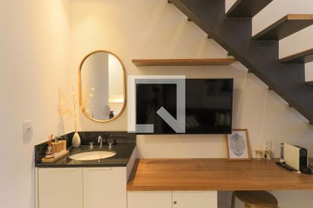 Sala de apartamento à venda com 1 quarto, 29m² em Jardim das Acacias, São Paulo