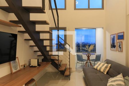 Sala de apartamento à venda com 1 quarto, 29m² em Jardim das Acacias, São Paulo