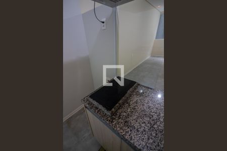 Cozinha de apartamento para alugar com 1 quarto, 32m² em Vila Indiana, São Paulo