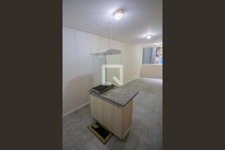 Cozinha de apartamento para alugar com 1 quarto, 32m² em Vila Indiana, São Paulo