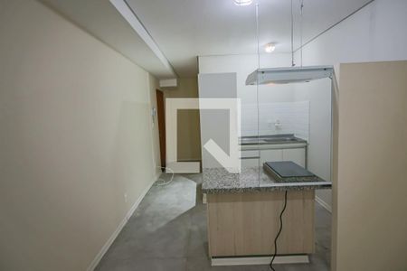 Cozinha de apartamento para alugar com 1 quarto, 32m² em Vila Indiana, São Paulo