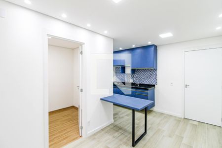 Sala/Cozinha de apartamento para alugar com 2 quartos, 33m² em Santo Amaro, São Paulo