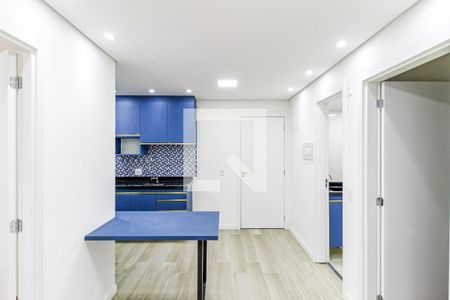 Sala/Cozinha de apartamento para alugar com 2 quartos, 33m² em Santo Amaro, São Paulo