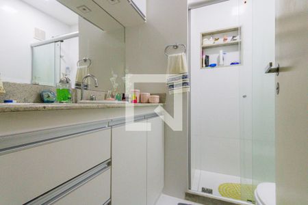 Apartamento à venda com 92m², 3 quartos e 1 vaga Apartamento à venda com 92m², 3 quartos e 1 vagaBanheiro da Suíte
