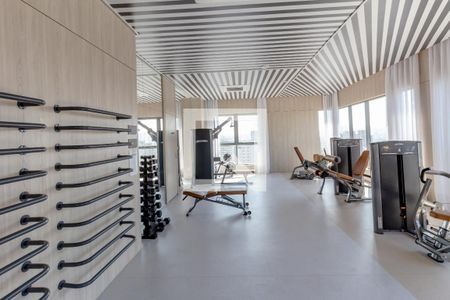 Apartamento à venda com 29m², 1 quarto e sem vaga Apartamento à venda com 29m², 1 quarto e sem vagaÁrea comum - Academia