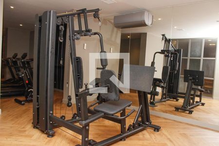 Studio à venda com 2552m², 1 quarto e 1 vaga Studio à venda com 2552m², 1 quarto e 1 vagaÁrea comum - Academia