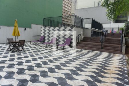 Área comum - Piscina de kitnet/studio à venda com 1 quarto, 50m² em Bela Vista, São Paulo