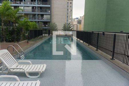Área comum - Piscina de kitnet/studio à venda com 1 quarto, 50m² em Bela Vista, São Paulo