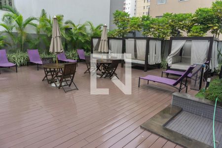 Área comum - Piscina de kitnet/studio à venda com 1 quarto, 50m² em Bela Vista, São Paulo