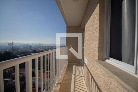 varanda sala  de apartamento para alugar com 1 quarto, 29m² em Parque Vitoria, São Paulo