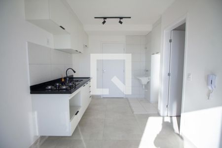 sala / cozinha de apartamento para alugar com 1 quarto, 29m² em Parque Vitoria, São Paulo