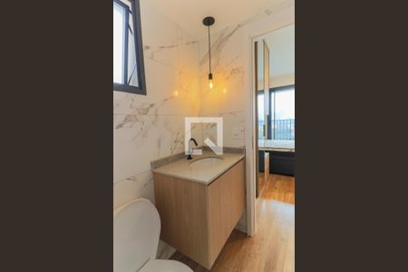 Studio à venda com 25m², 1 quarto e sem vaga Studio à venda com 25m², 1 quarto e sem vagaBanheiro