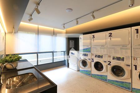 Studio à venda com 25m², 1 quarto e sem vaga Studio à venda com 25m², 1 quarto e sem vagaÁrea comum - Lavanderia