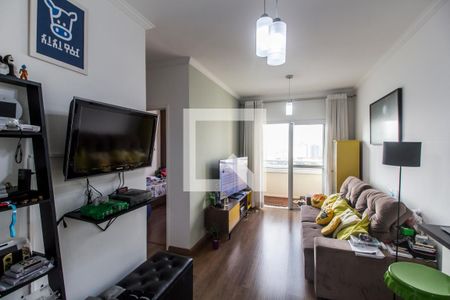 Sala de TV de apartamento à venda com 2 quartos, 70m² em Jardim Paraíso, Barueri