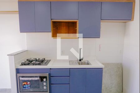 Cozinha - Armários de apartamento à venda com 2 quartos, 34m² em Cambuci, São Paulo