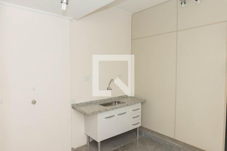 Sala/Cozinha de apartamento para alugar com 1 quarto, 22m² em Consolação, São Paulo