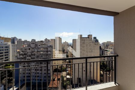 Varanda do Studio de kitnet/studio à venda com 1 quarto, 32m² em Vila Buarque, São Paulo