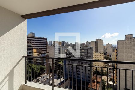Varanda do Studio de kitnet/studio à venda com 1 quarto, 32m² em Vila Buarque, São Paulo