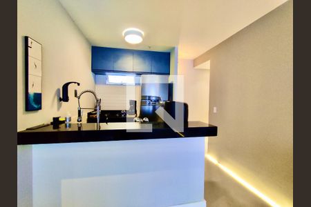 Cozinha americana de apartamento à venda com 2 quartos, 65m² em Lagoa, Rio de Janeiro