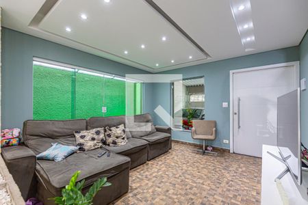 Sala de casa à venda com 4 quartos, 137m² em Vila Bela Vista, Santo André