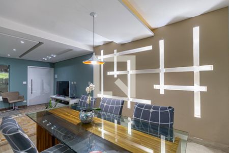 Sala de Jantar de casa à venda com 4 quartos, 137m² em Vila Bela Vista, Santo André