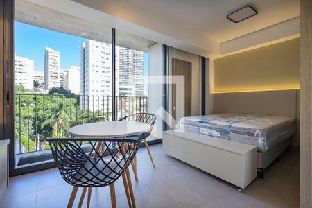 Studio de kitnet/studio para alugar com 1 quarto, 28m² em Jardim das Bandeiras, São Paulo