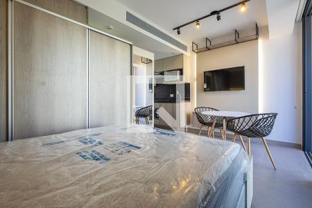 Studio de kitnet/studio para alugar com 1 quarto, 28m² em Jardim das Bandeiras, São Paulo