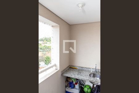 Varanda da Sala de apartamento para alugar com 2 quartos, 54m² em Taboão, Diadema