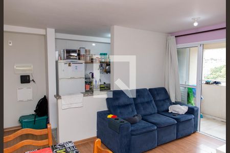 Sala de apartamento para alugar com 2 quartos, 54m² em Taboão, Diadema