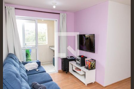 Sala de apartamento para alugar com 2 quartos, 54m² em Taboão, Diadema