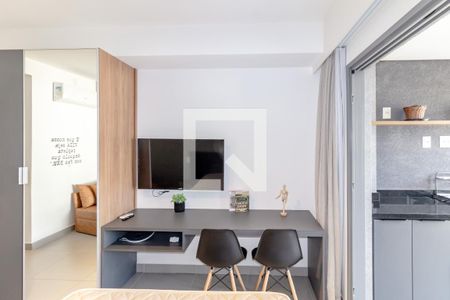Studio de kitnet/studio para alugar com 1 quarto, 29m² em Indianópolis, São Paulo