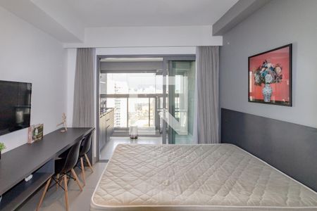Studio de kitnet/studio para alugar com 1 quarto, 29m² em Indianópolis, São Paulo